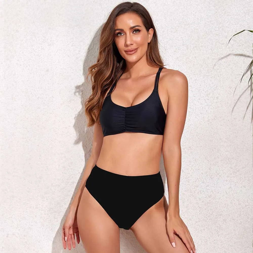 Sexy High Waist Printed Swimwear