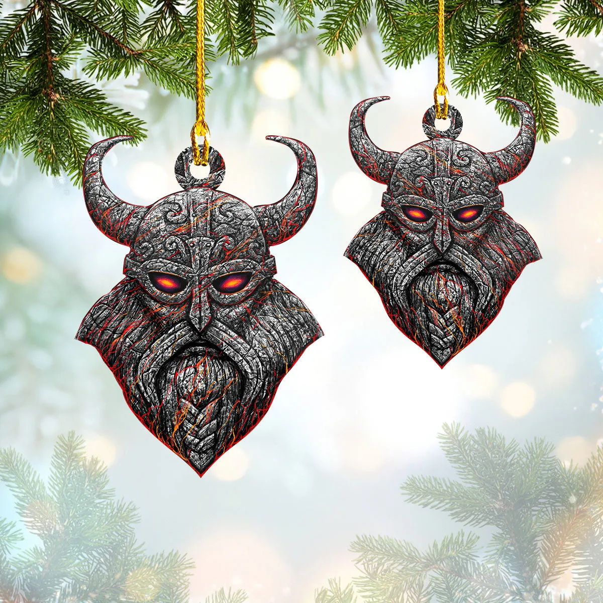 Shaped Ornament - Viking Warrior - 39