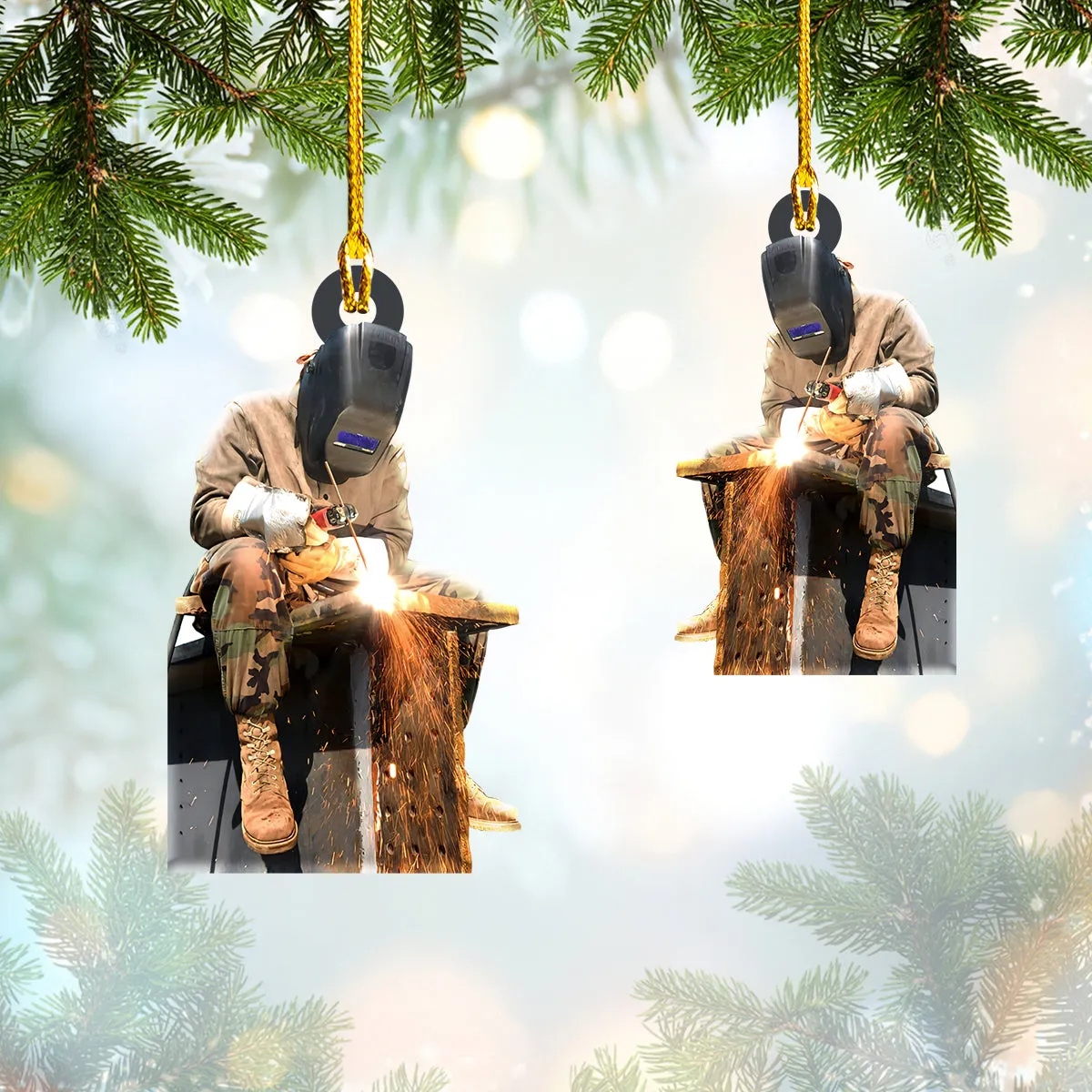 Shaped Ornament - Welder