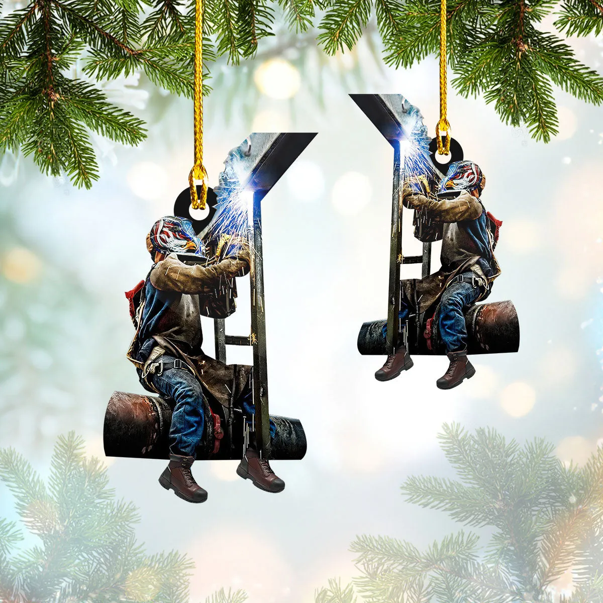 Shaped Ornament - Welder