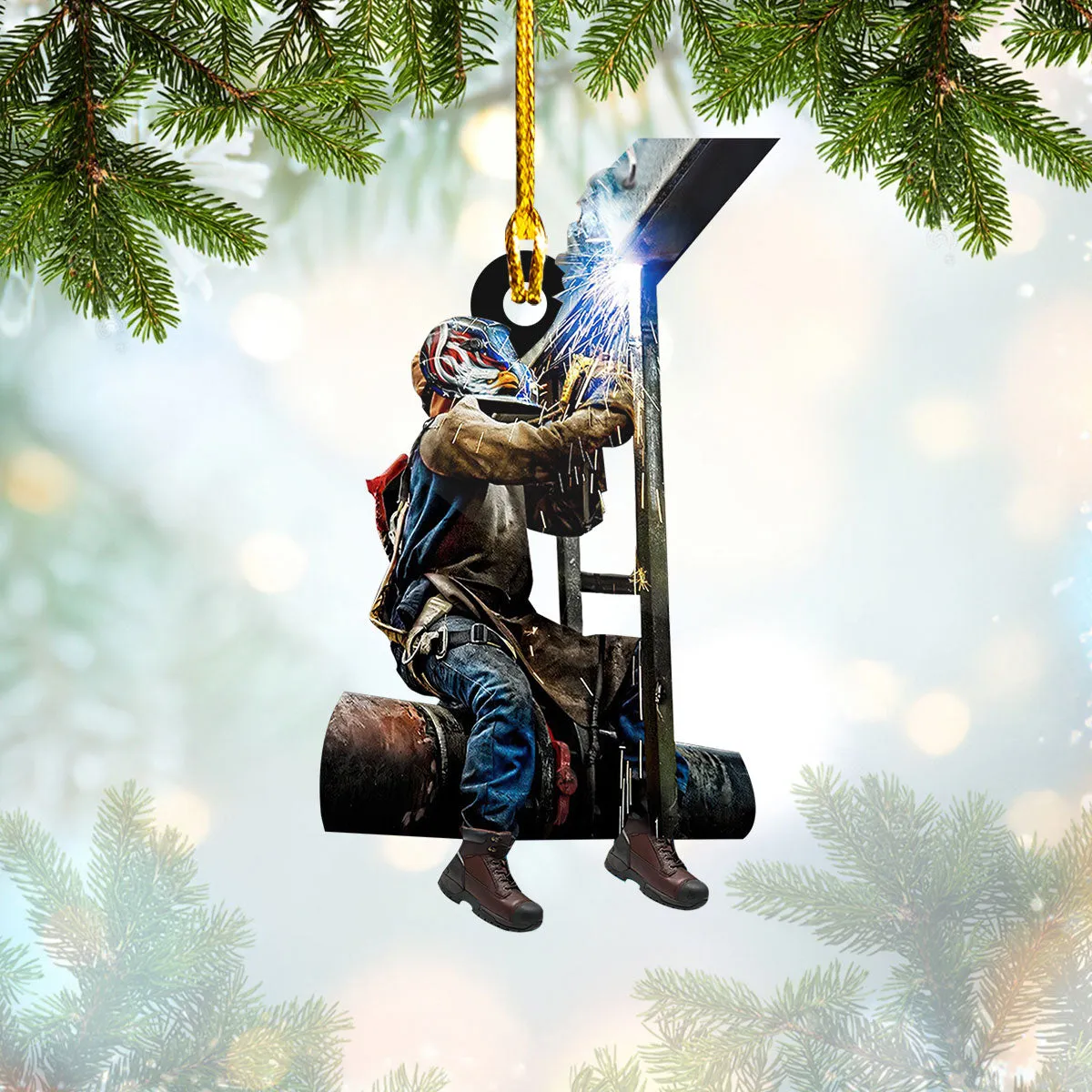 Shaped Ornament - Welder