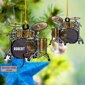 Shaped Ornament - Yellow Drum 120