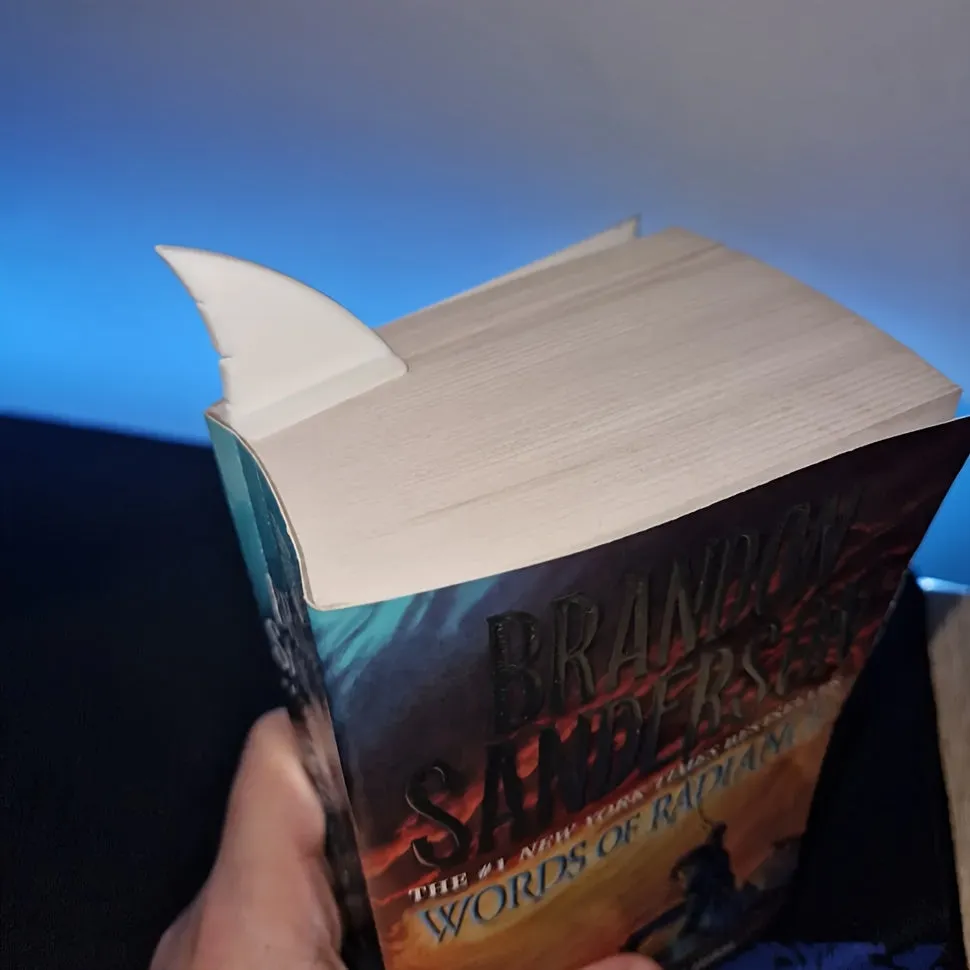 Shark-shaped Bookmark: A Creative And Cool Bookmark