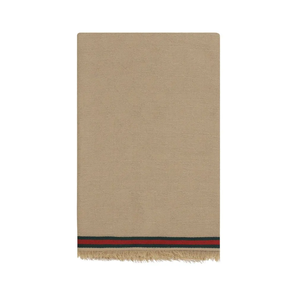 Silk and cotton Scarf.