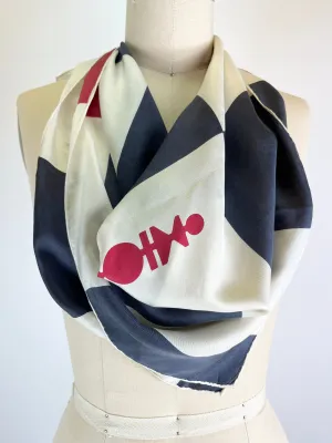 Silk Chess Scarf