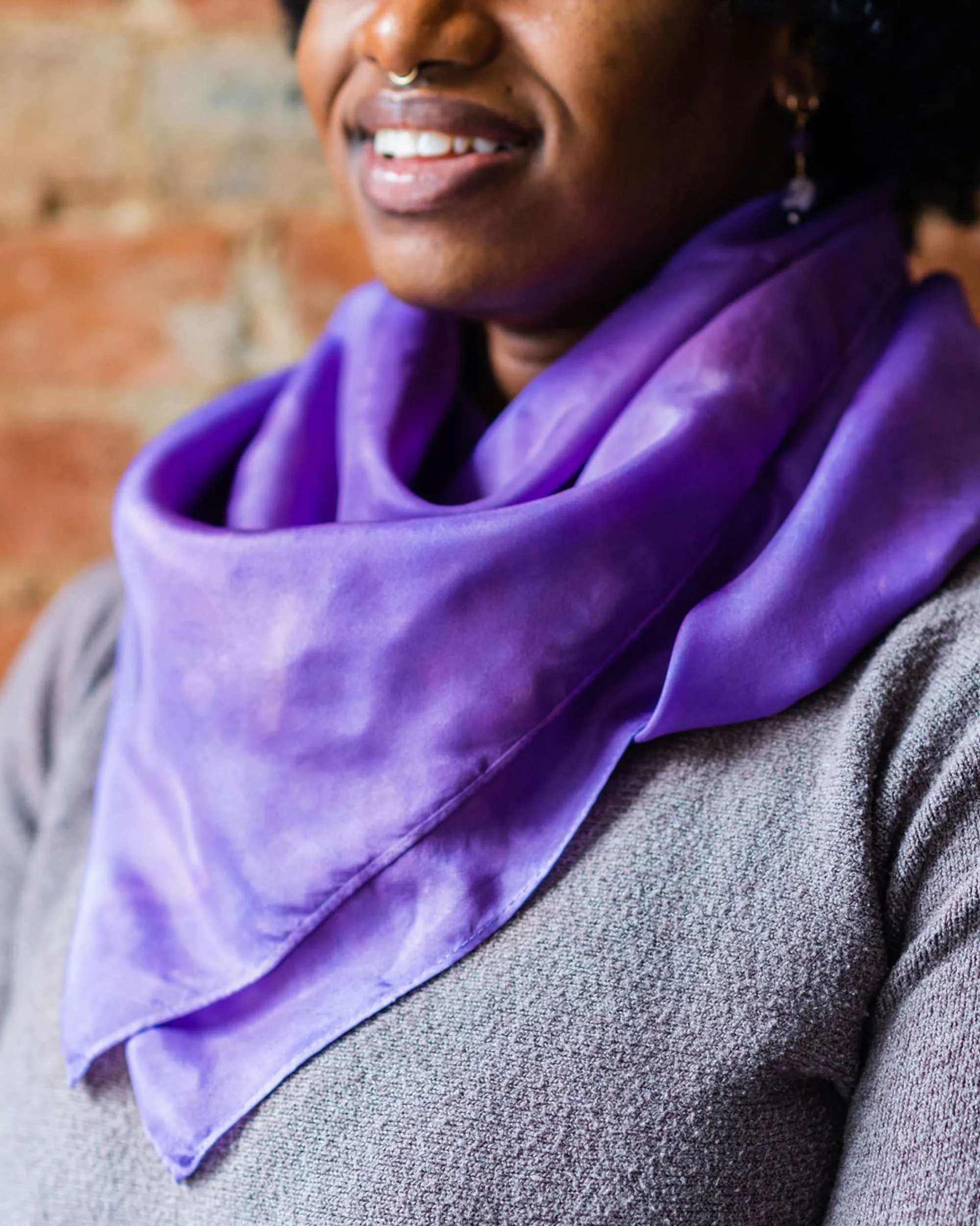 Silk Square Scarves & Bandanas