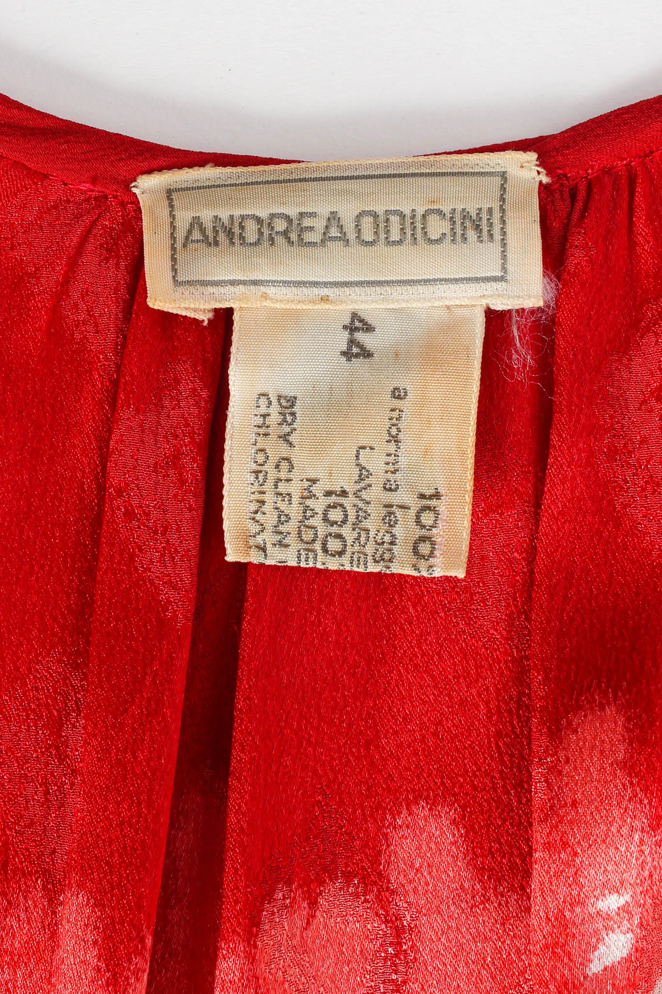 Silk Stripe Dye Tunic Dress