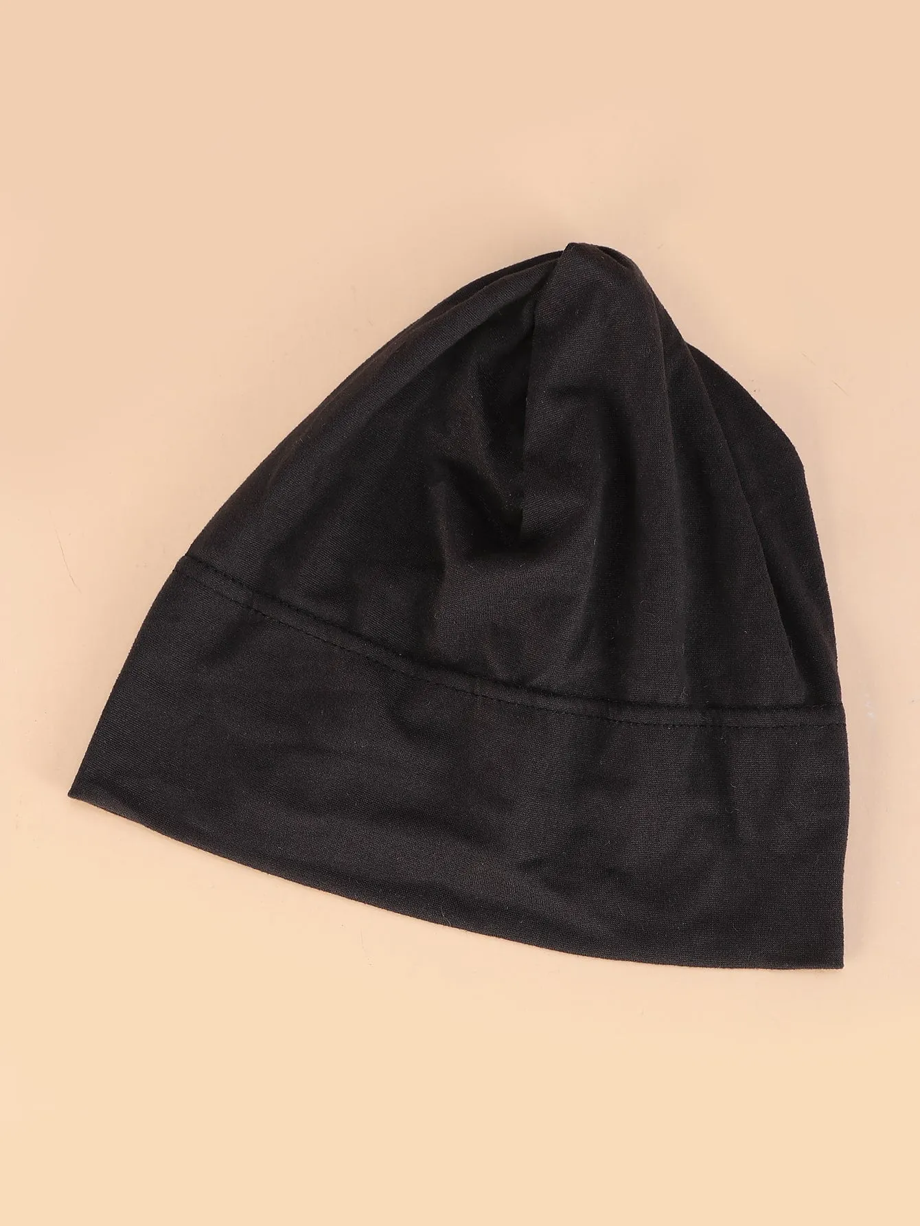 Simple Solid Hat Bonnet Hair Bonnet Turban- FD ⚡