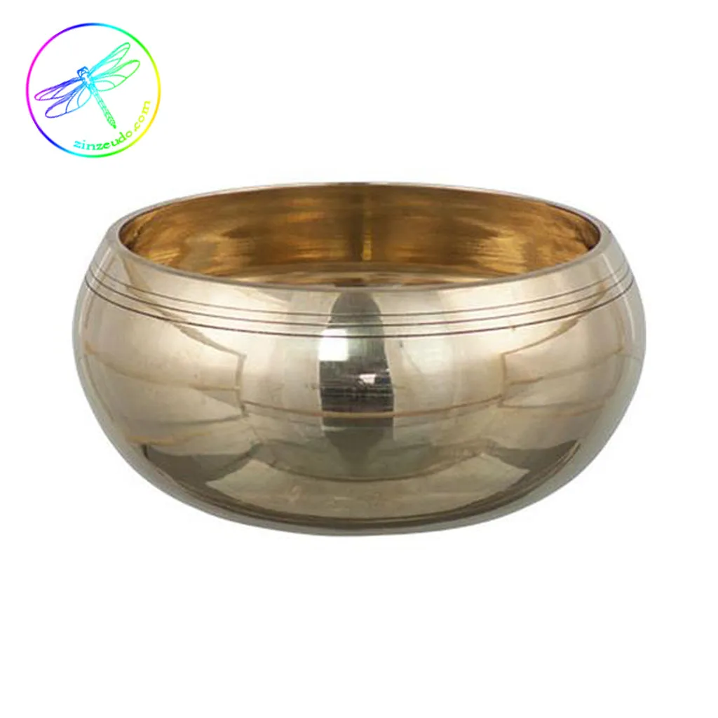Singing Bowl Plain Brass 4"