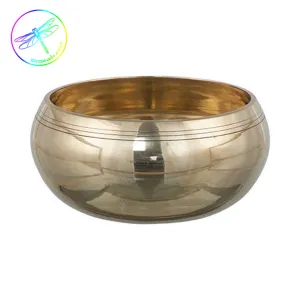 Singing Bowl Plain Brass 4"