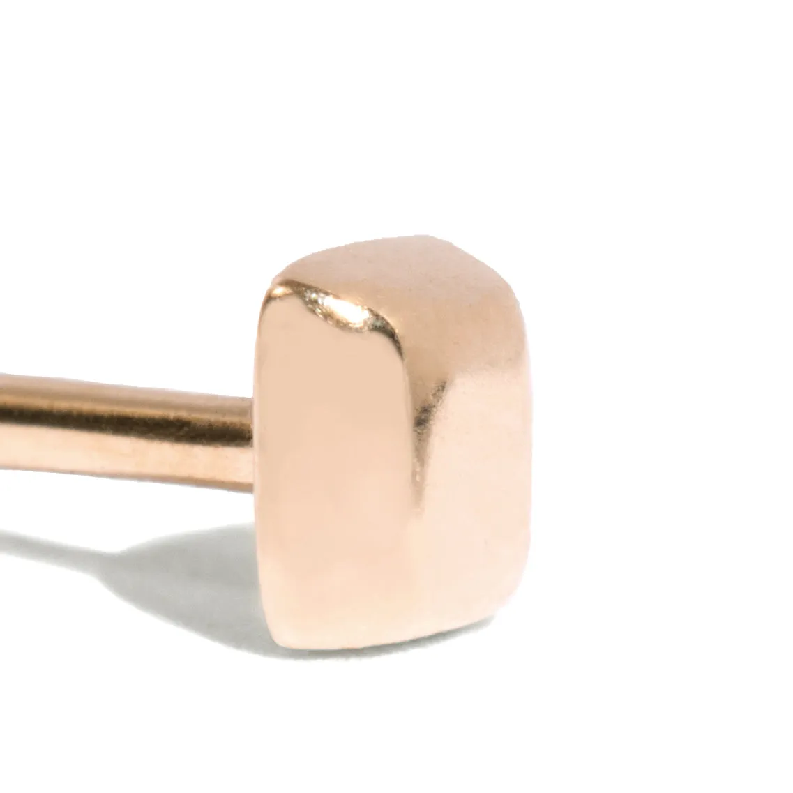 Small Square Stud Earring