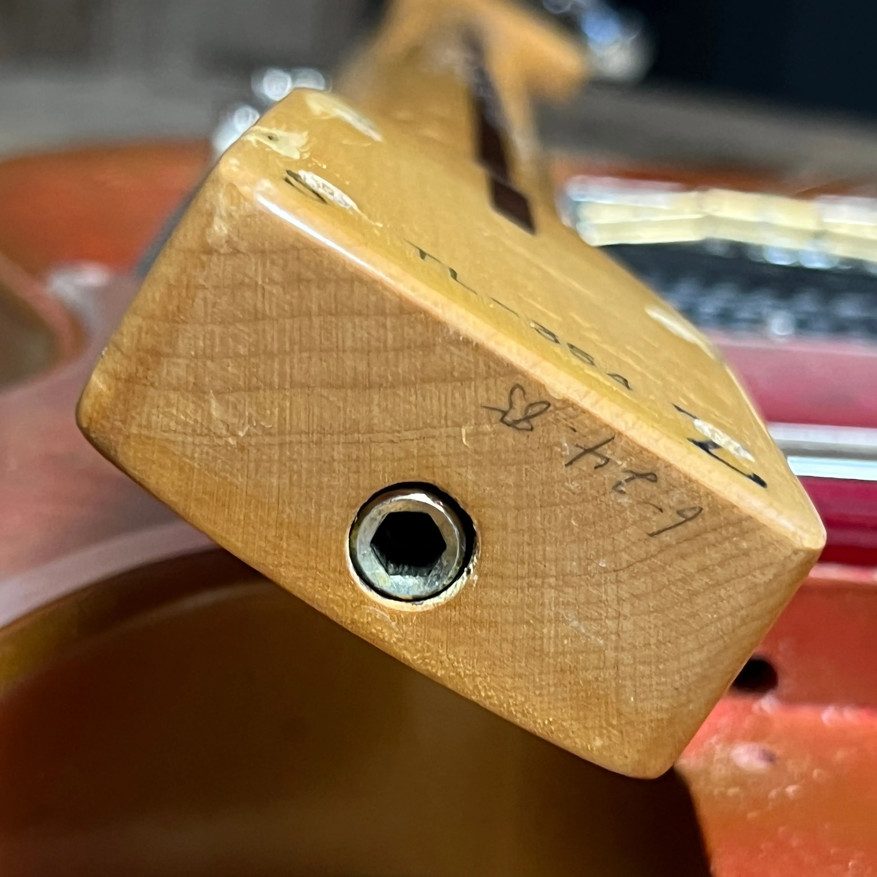 SOLD - Squier Gold Paisley Partscaster 1985 Telecaster