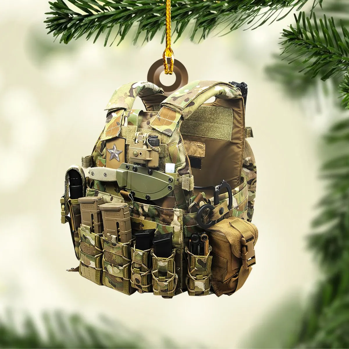 Soldier - Shaped Ornament