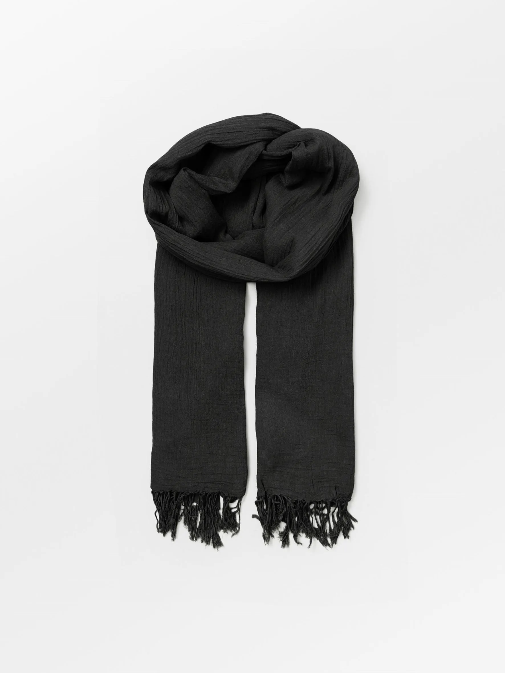 Solid Ilona Scarf - Black