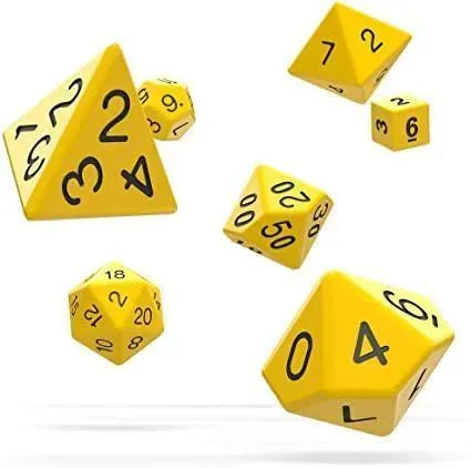 SOLID: Yellow (7 pcs)