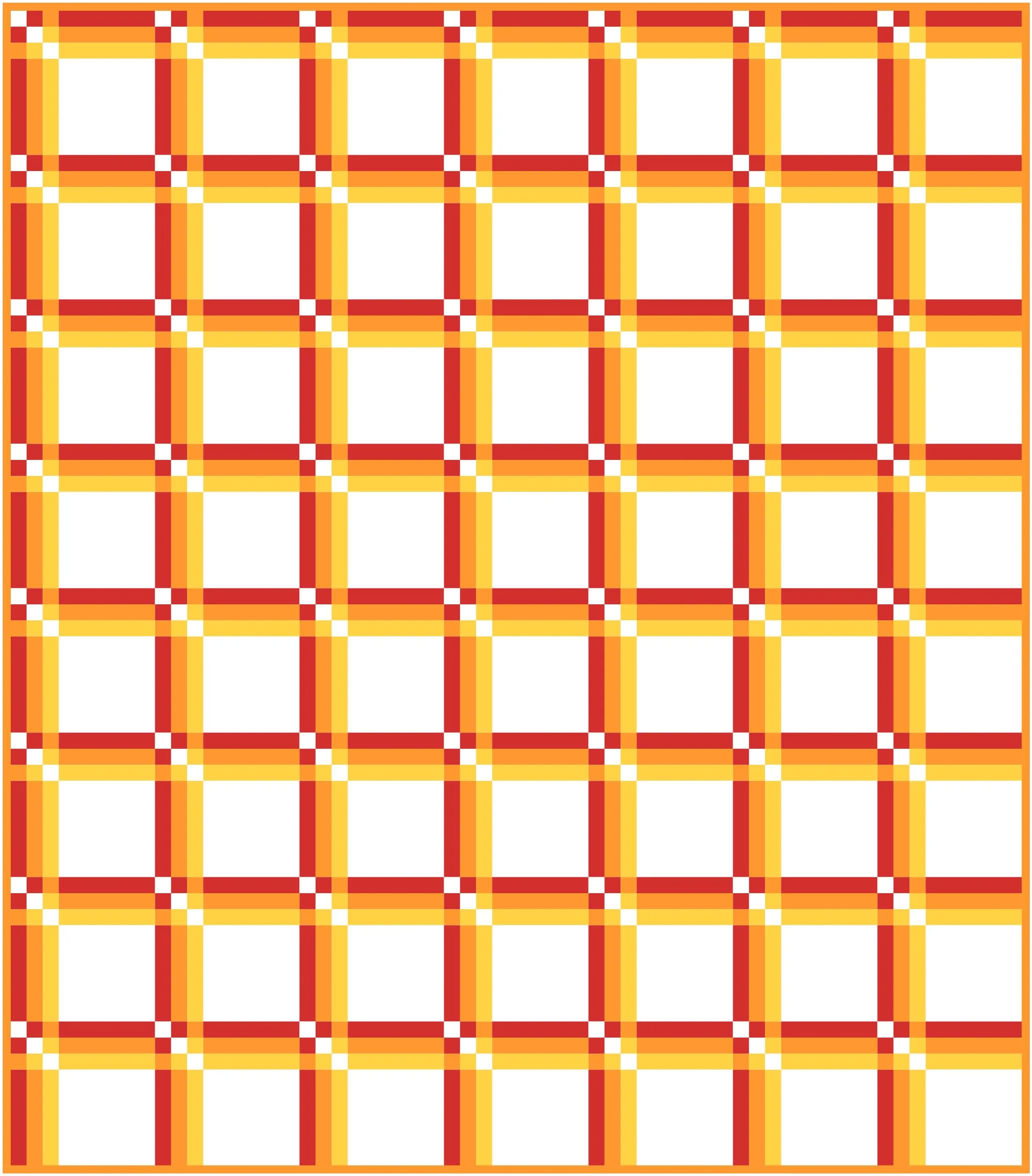 Spectrum Quilt Block Pattern