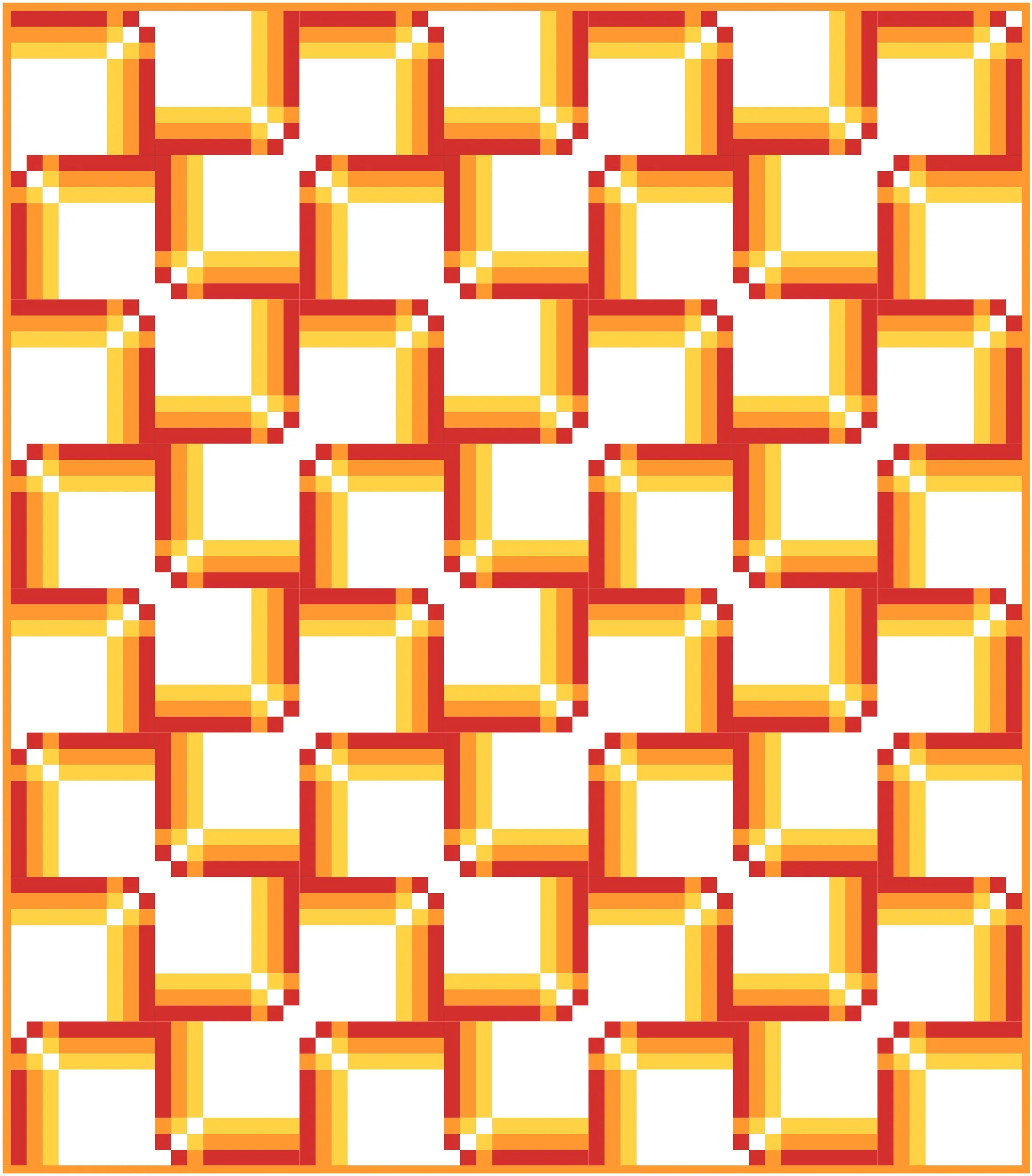 Spectrum Quilt Block Pattern
