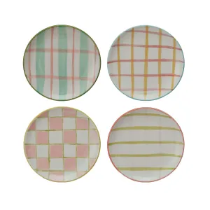 Spring Breeze Stoneware Plates