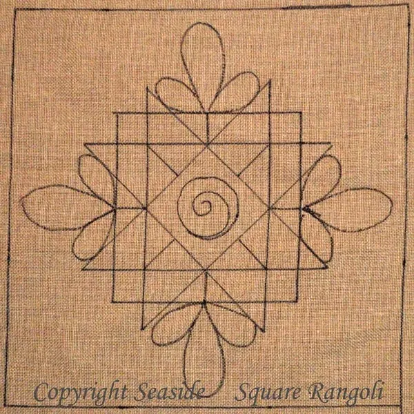 Square Rangoli