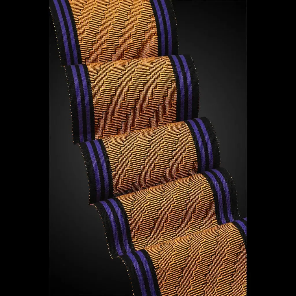 Steps Tangerine Limoges Scarf or Shawl Sosumi Weaving by Pamela Whitlock