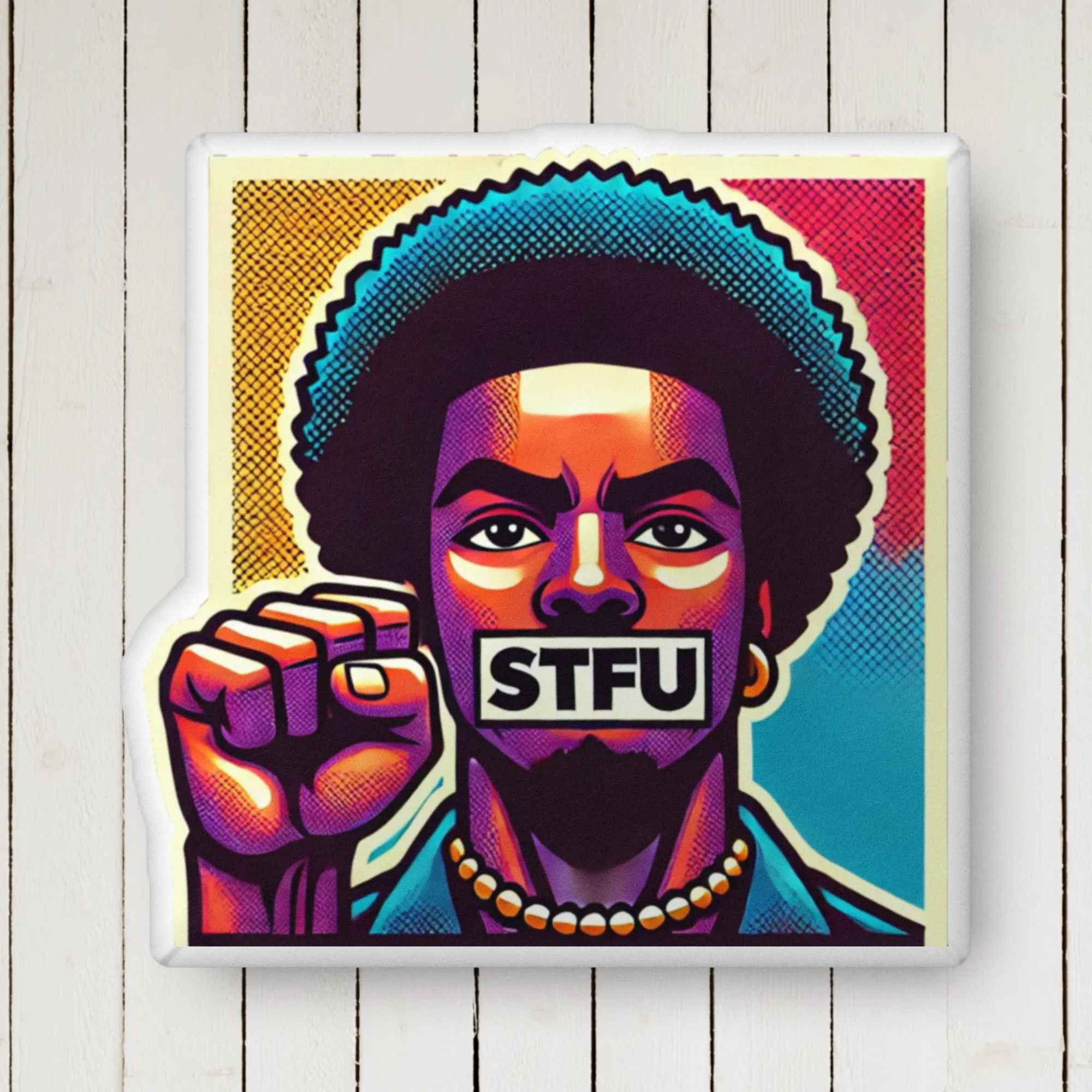 STFU Power Fist Pillow - Male