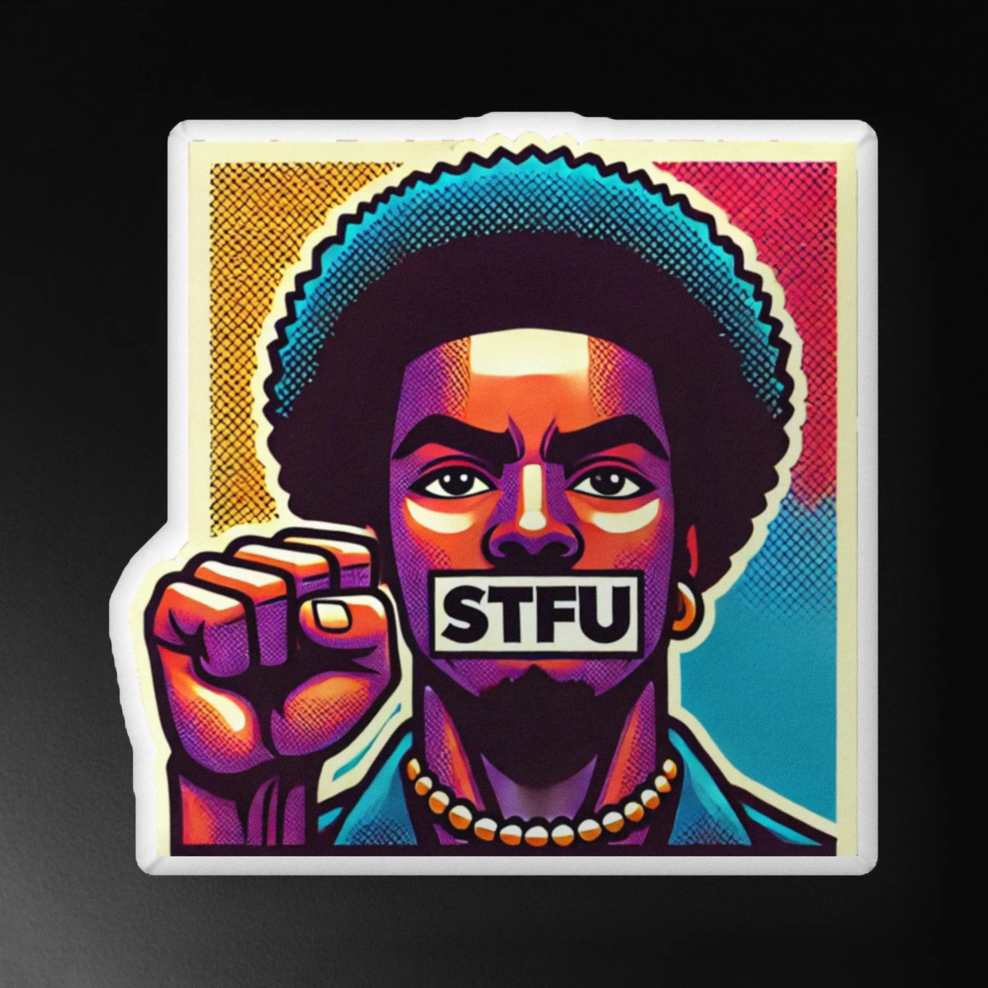 STFU Power Fist Pillow - Male
