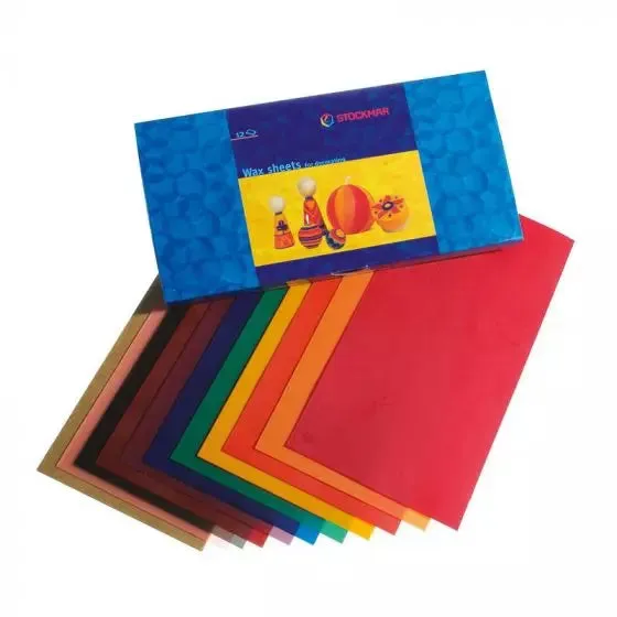 Stockmar Decorating Wax Large Box - 12 Colours