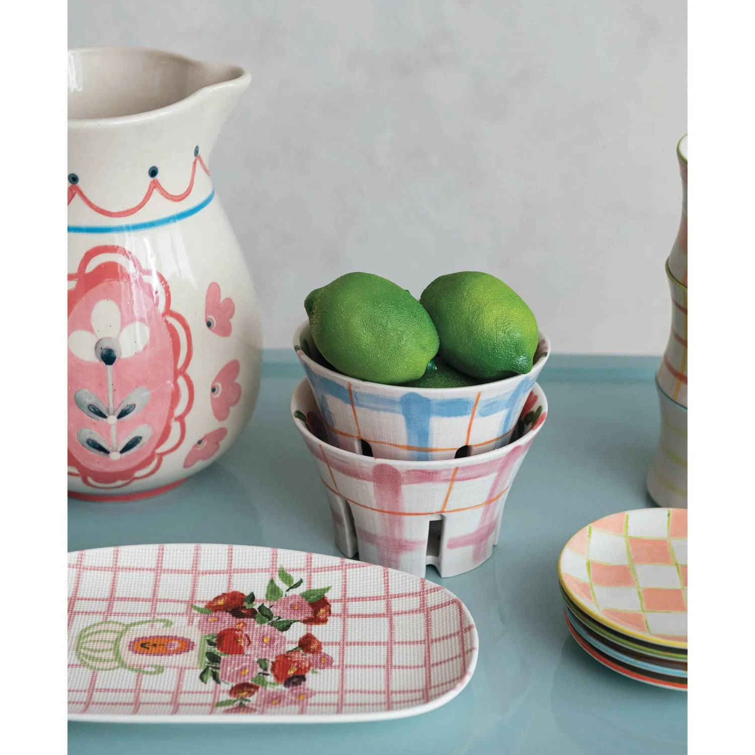 Stoneware Berry Bowls