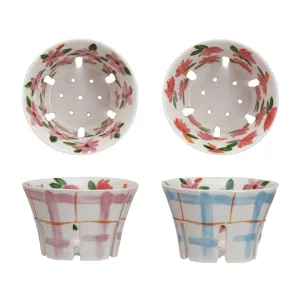 Stoneware Berry Bowls