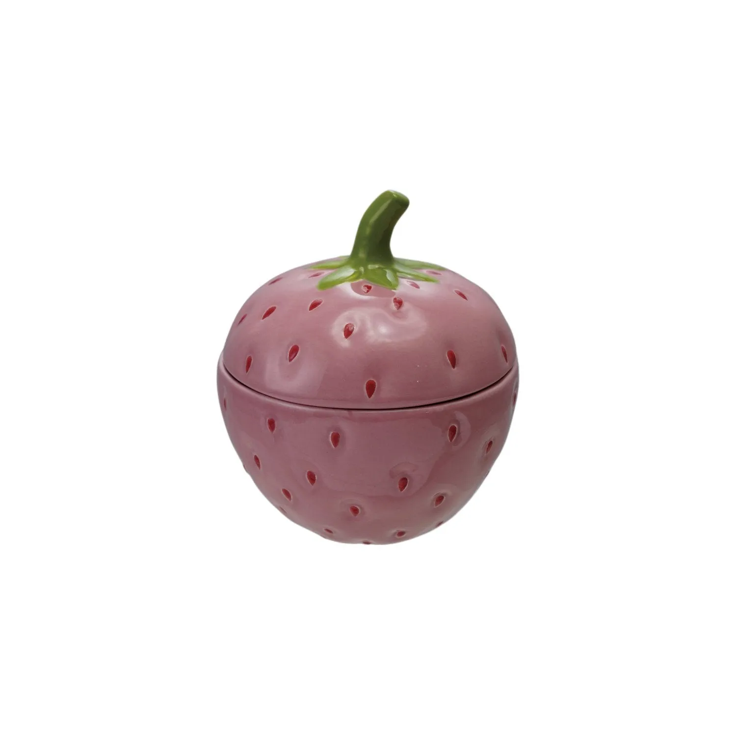 Strawberry Fields Ceramic Jar