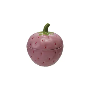 Strawberry Fields Ceramic Jar