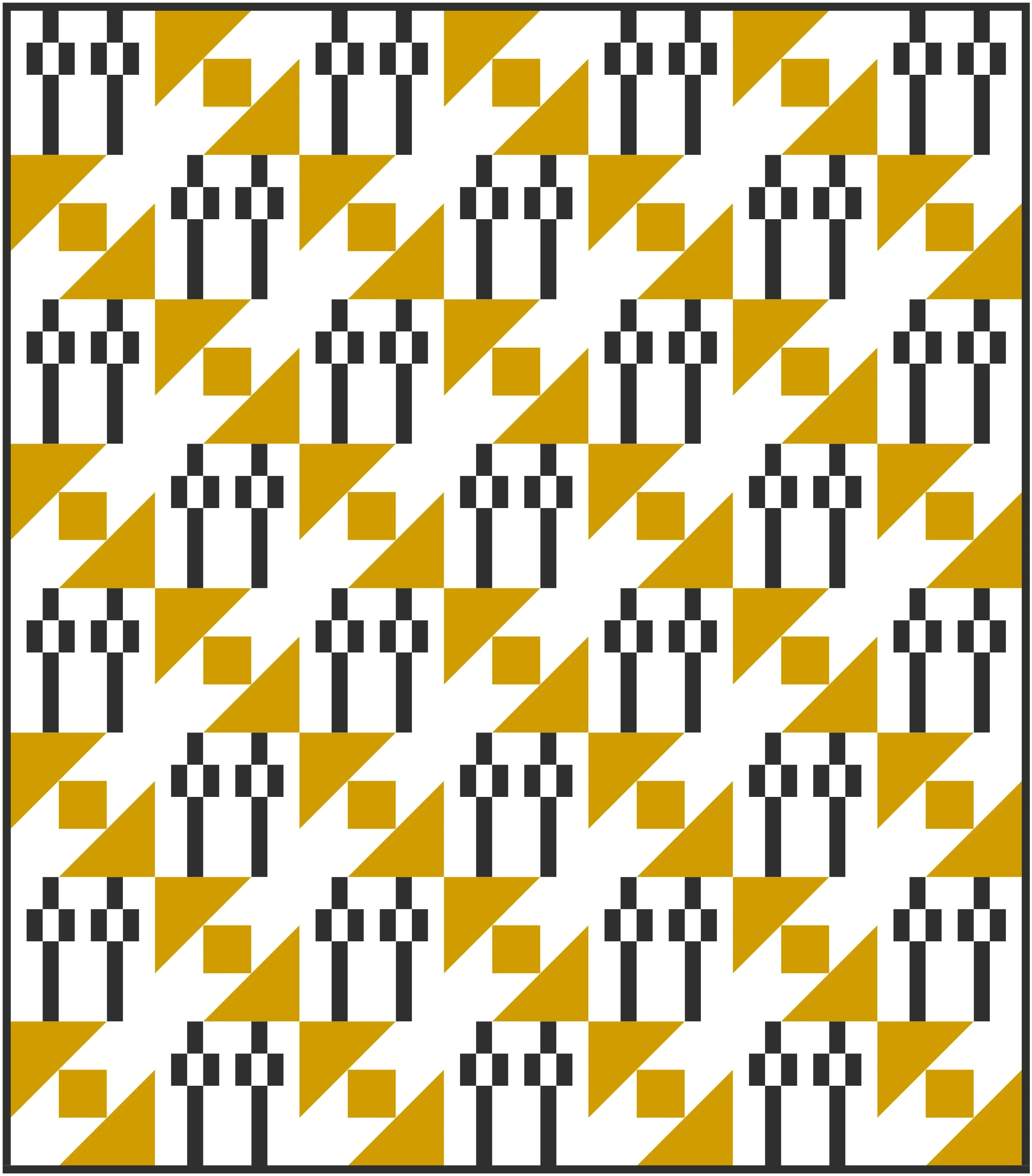 Stretch Quilt Block Pattern