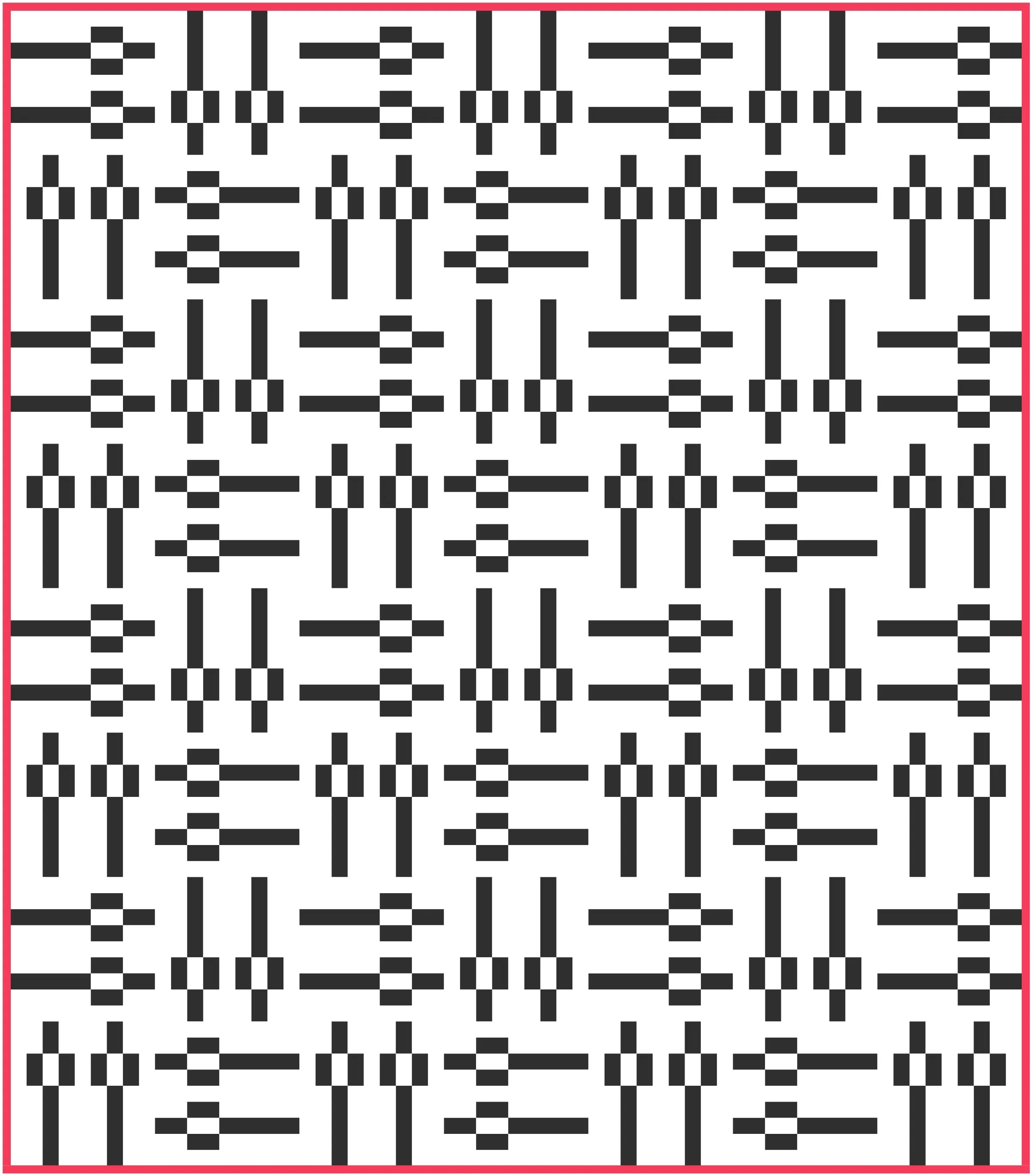 Stretch Quilt Block Pattern