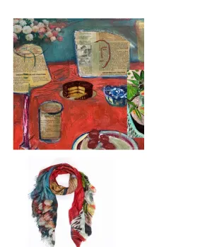 Suzi Roher Cristina Scarves
