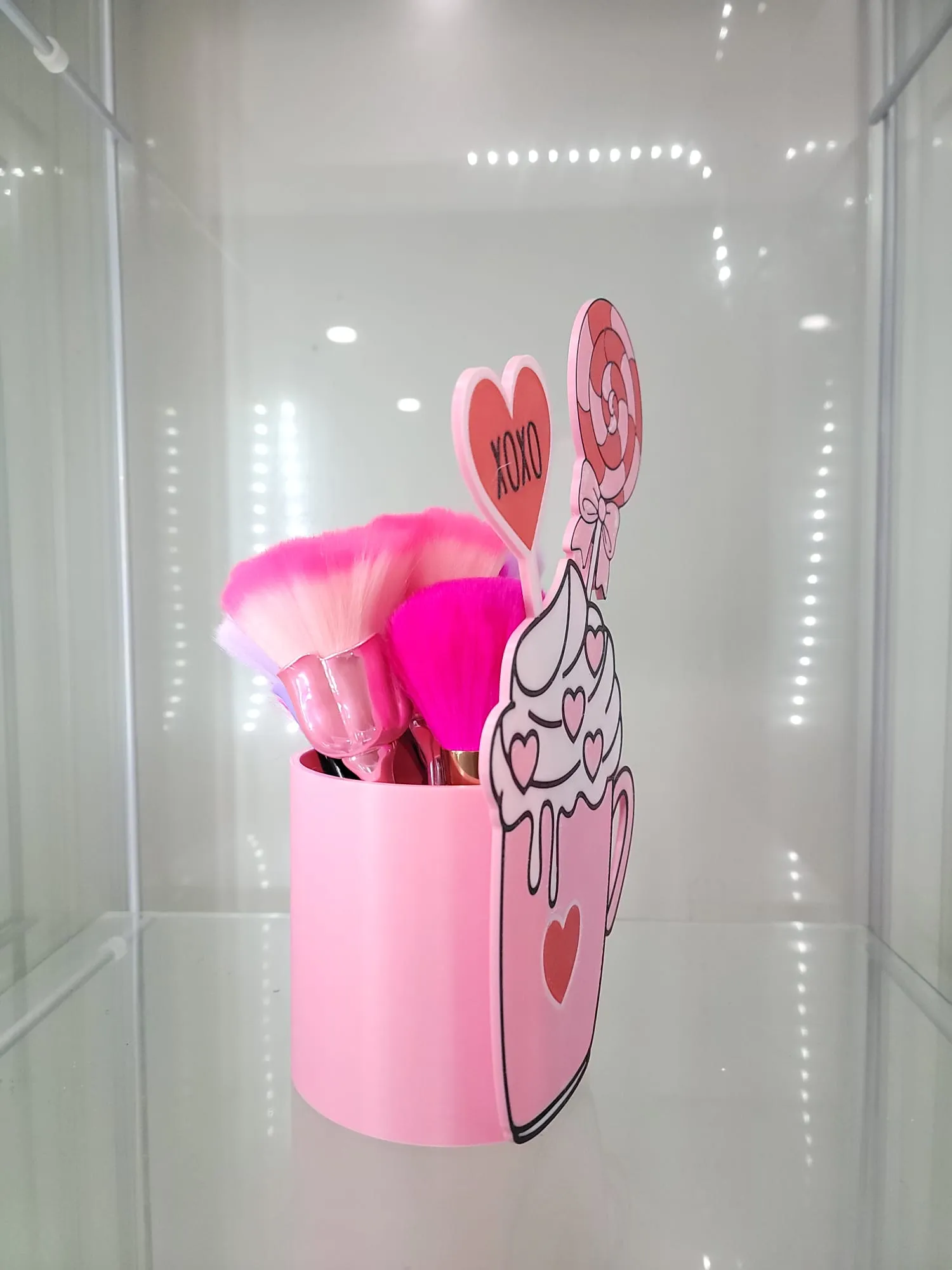 Sweetheart Candy Cup - Makeup & Accessory Holder