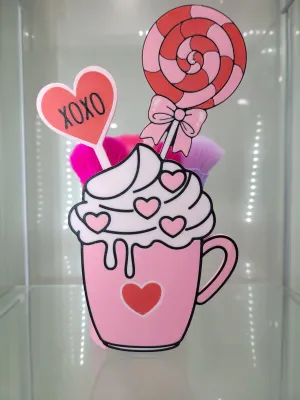 Sweetheart Candy Cup - Makeup & Accessory Holder