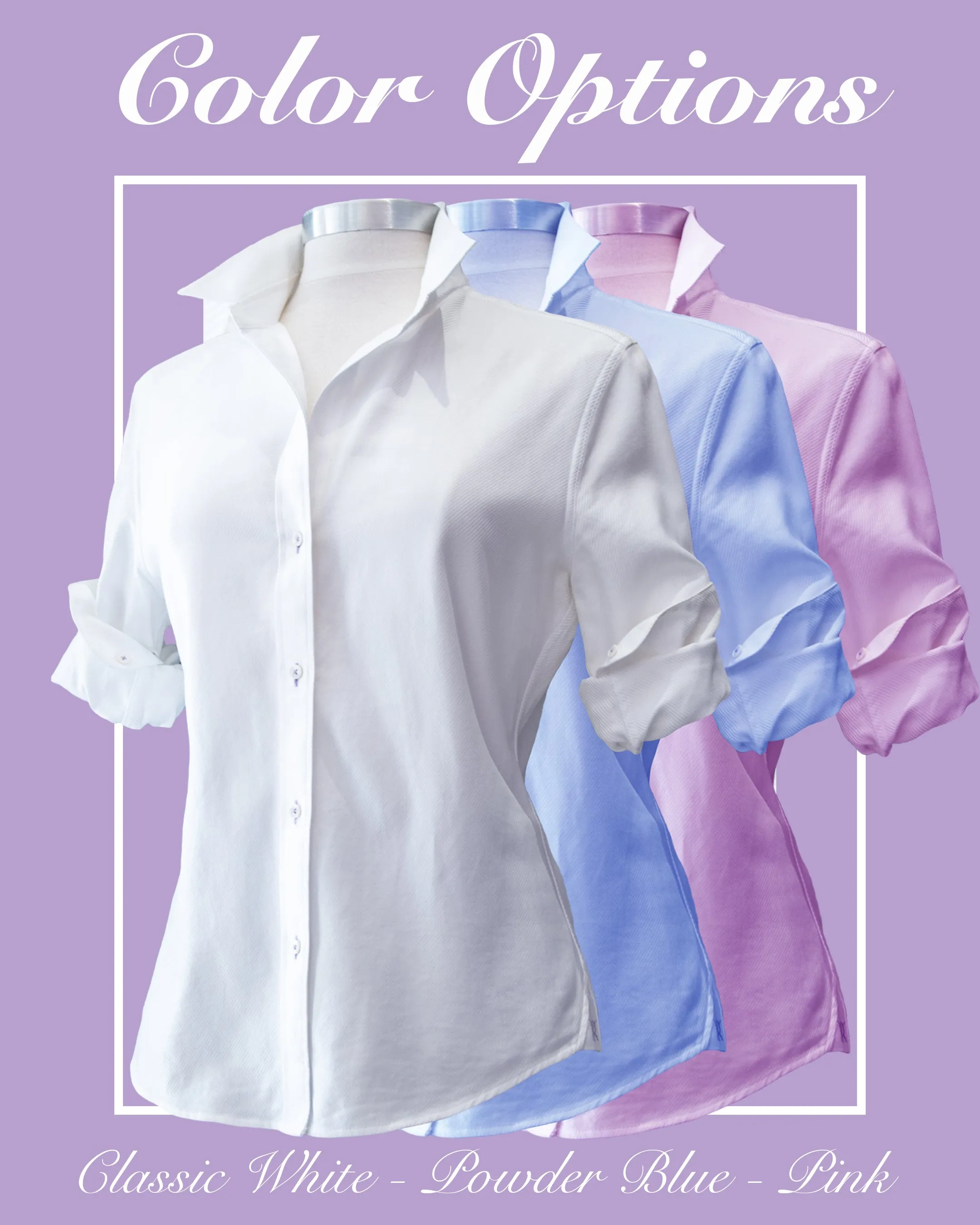Tailored White Cotton Twill