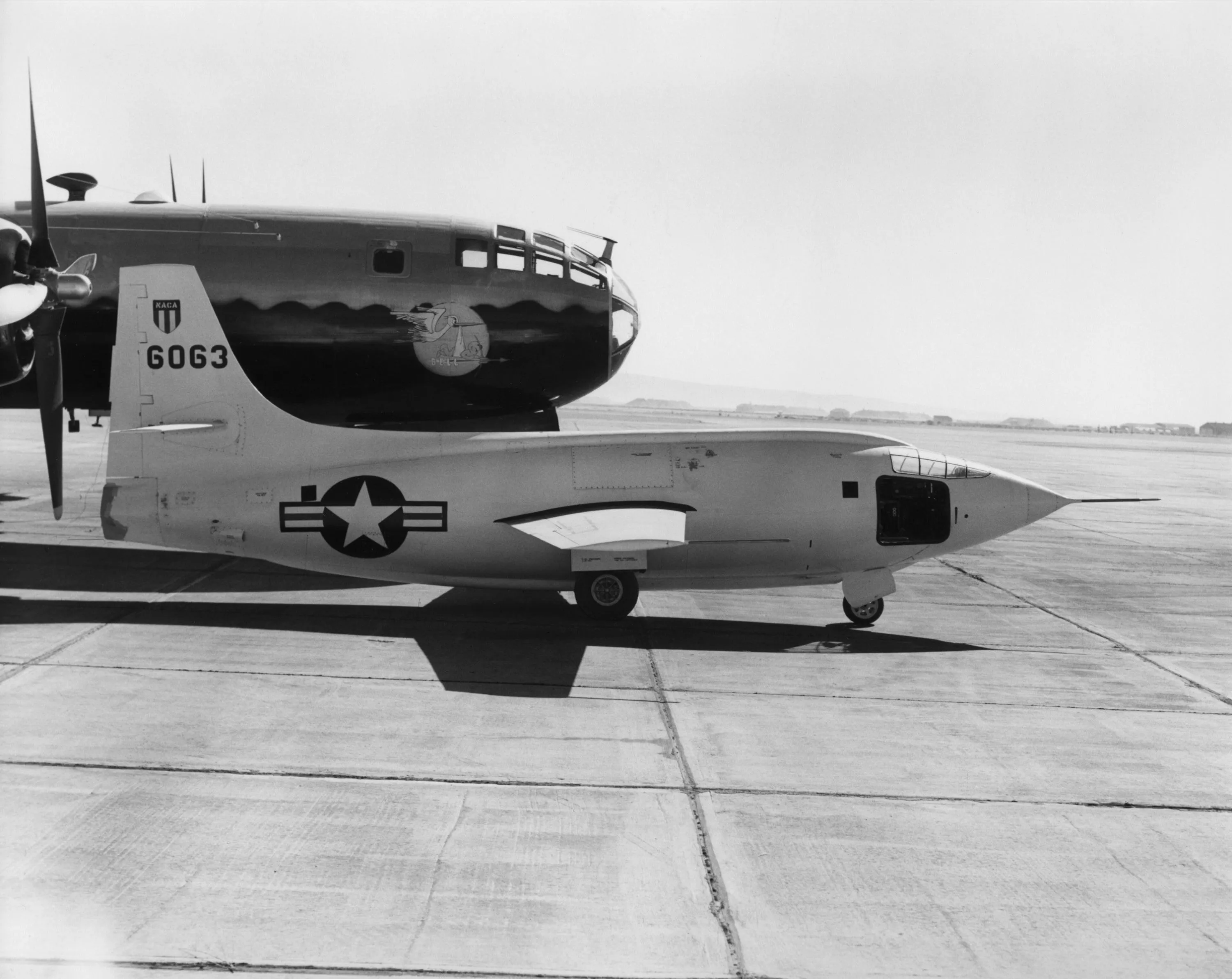 The Bell X-1 Supersonic Flight Poster