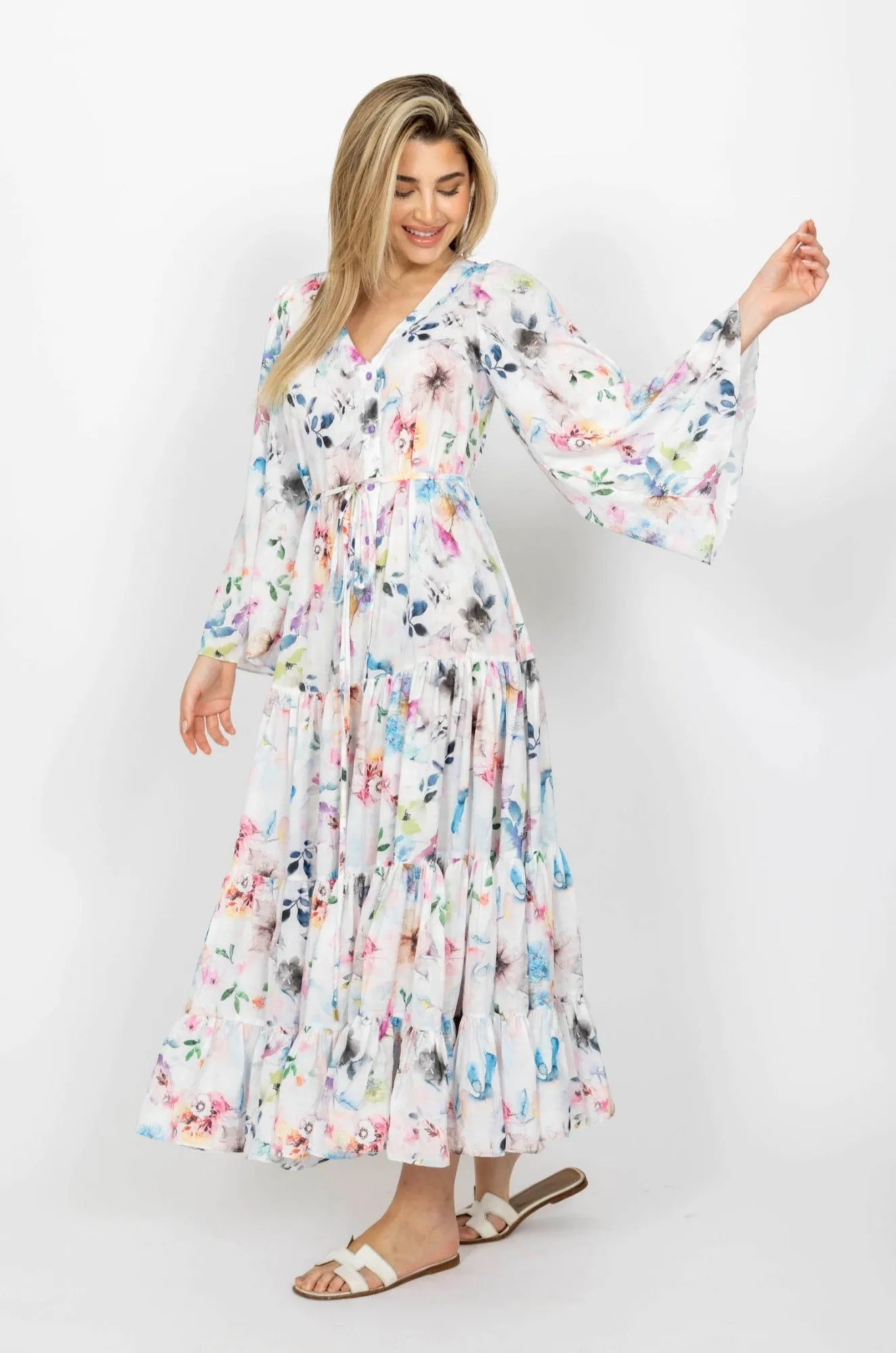 The Hawaii Bell Sleeve Dress