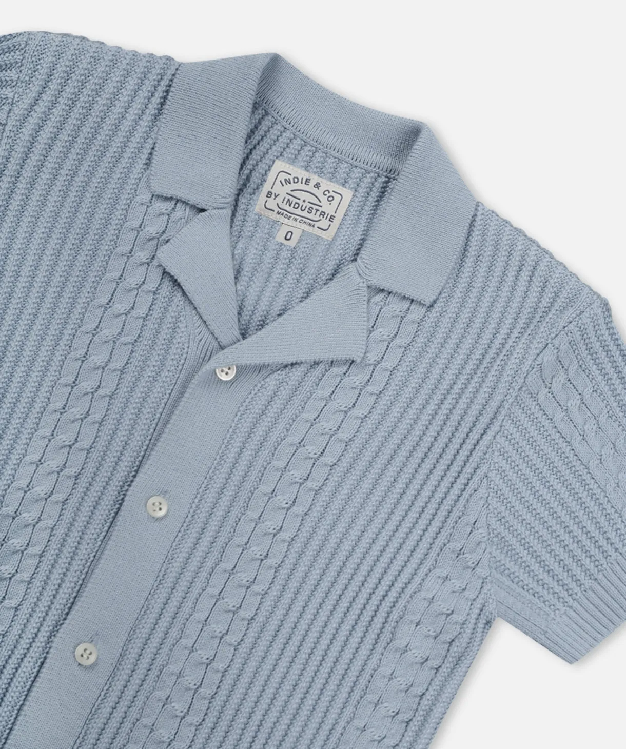 The Indie Laguna S/s Shirt - French Blue