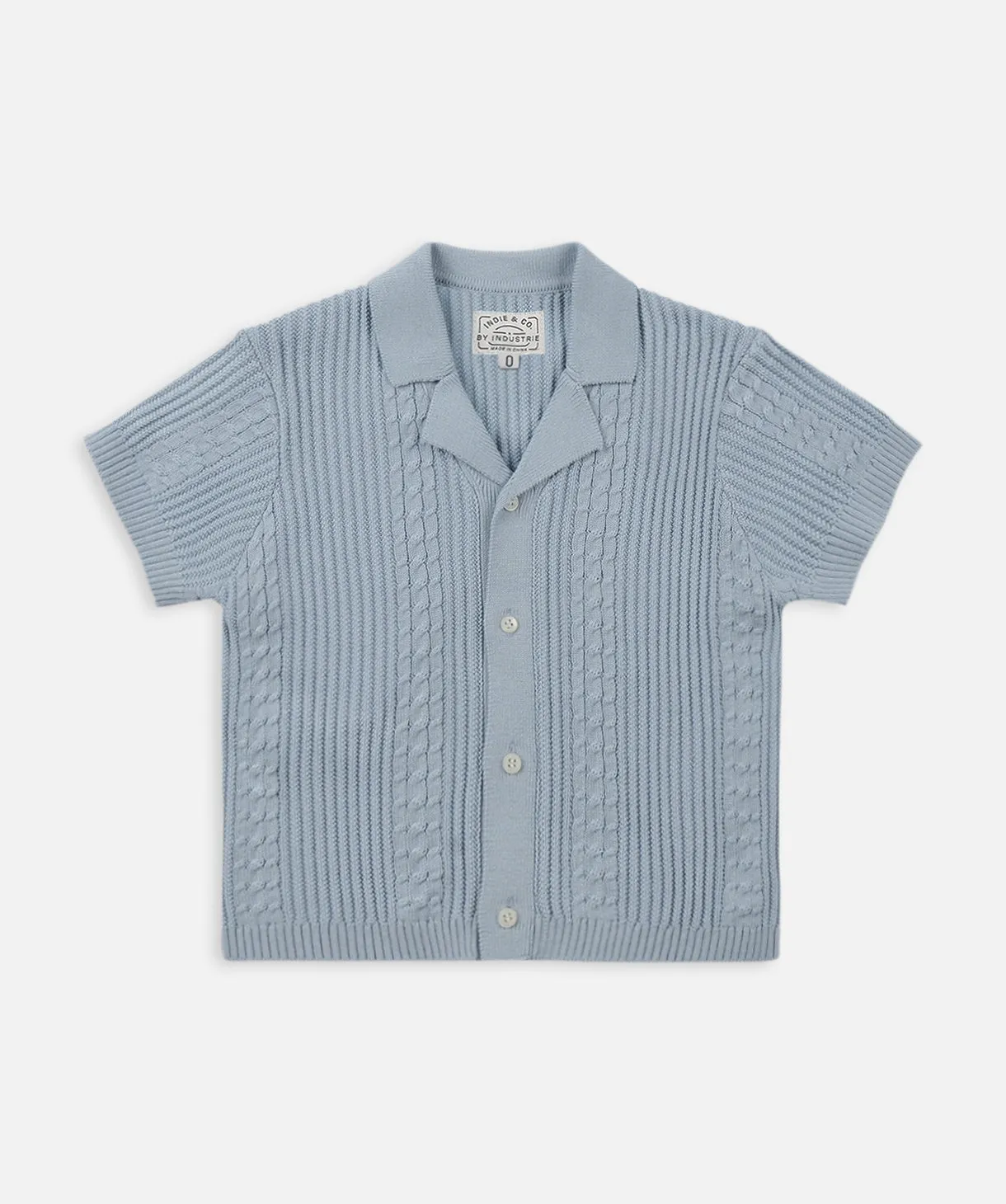 The Indie Laguna S/s Shirt - French Blue