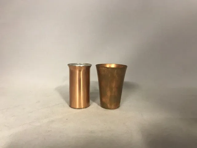 The Simple Man's Copper Shot Glasses