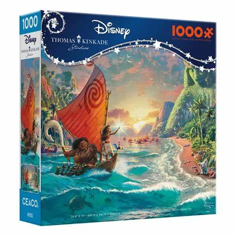 Thomas Kinkade - Disney Dreams - Moana - 1000pc Piece