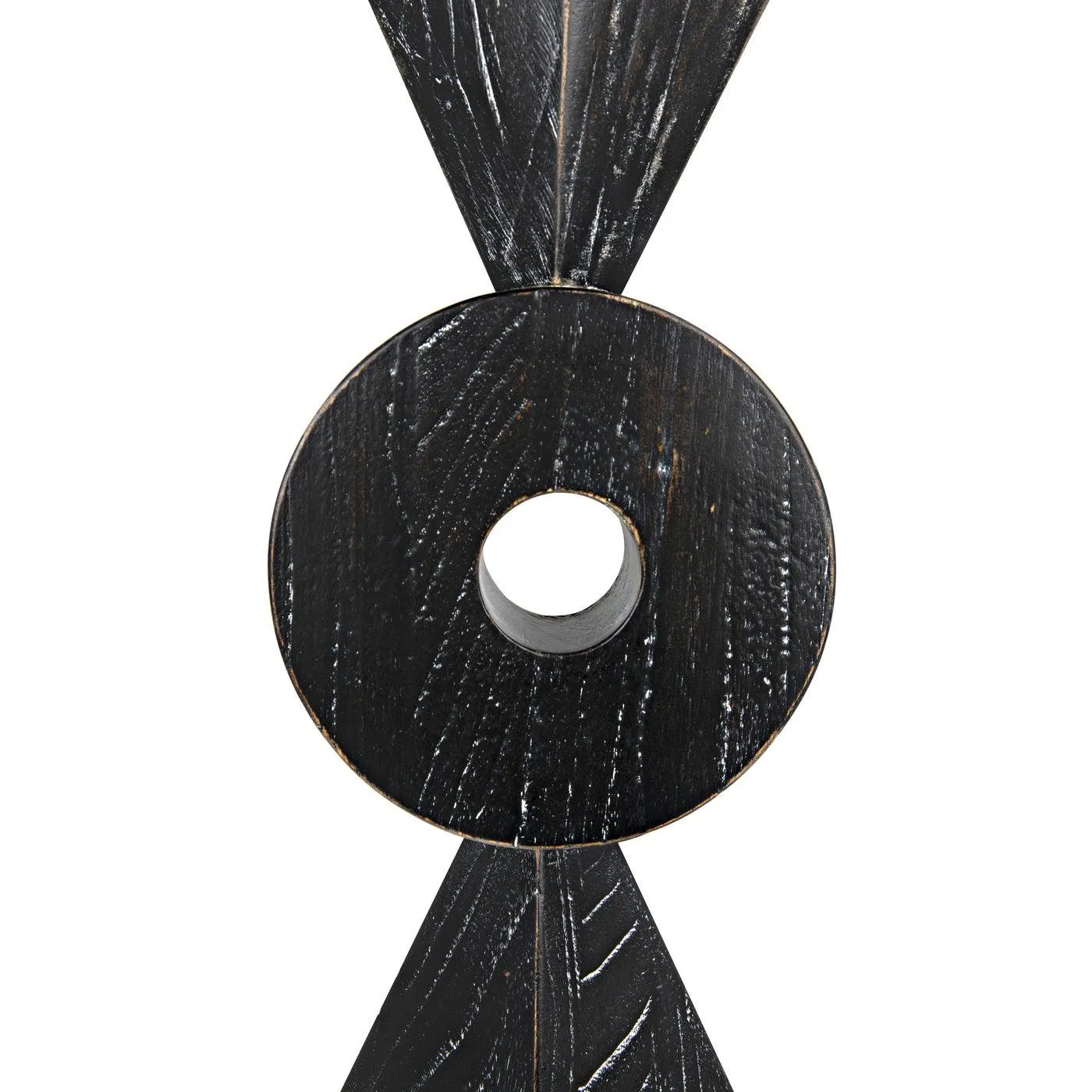 Totem Sculpture, Cinder Black