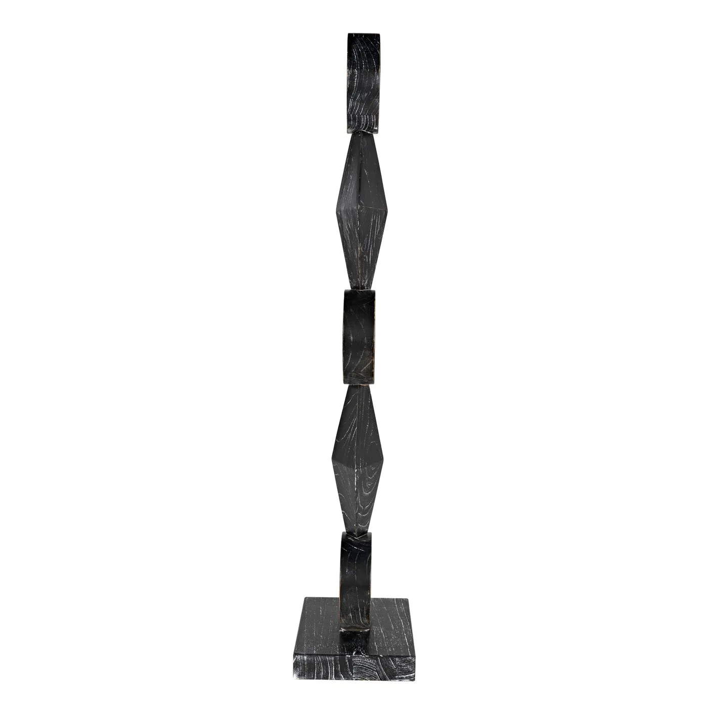 Totem Sculpture, Cinder Black