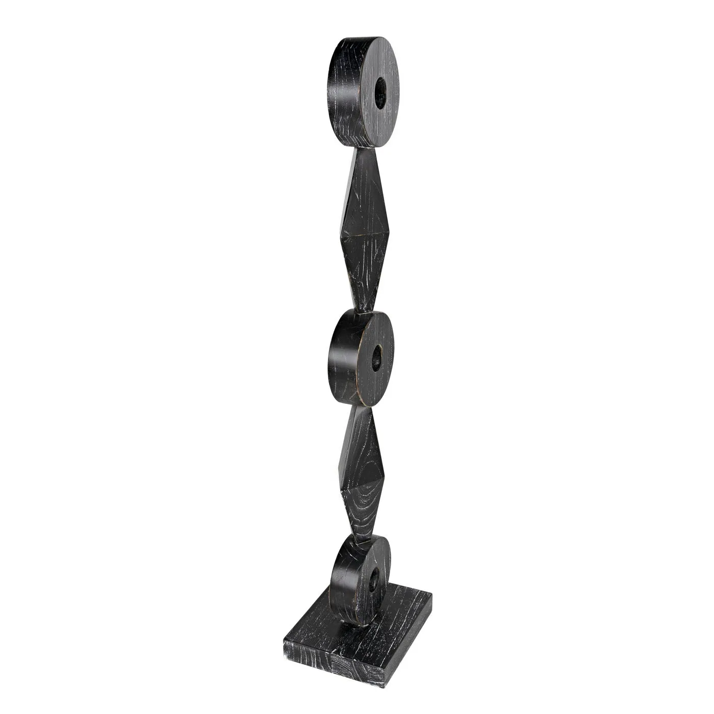 Totem Sculpture, Cinder Black