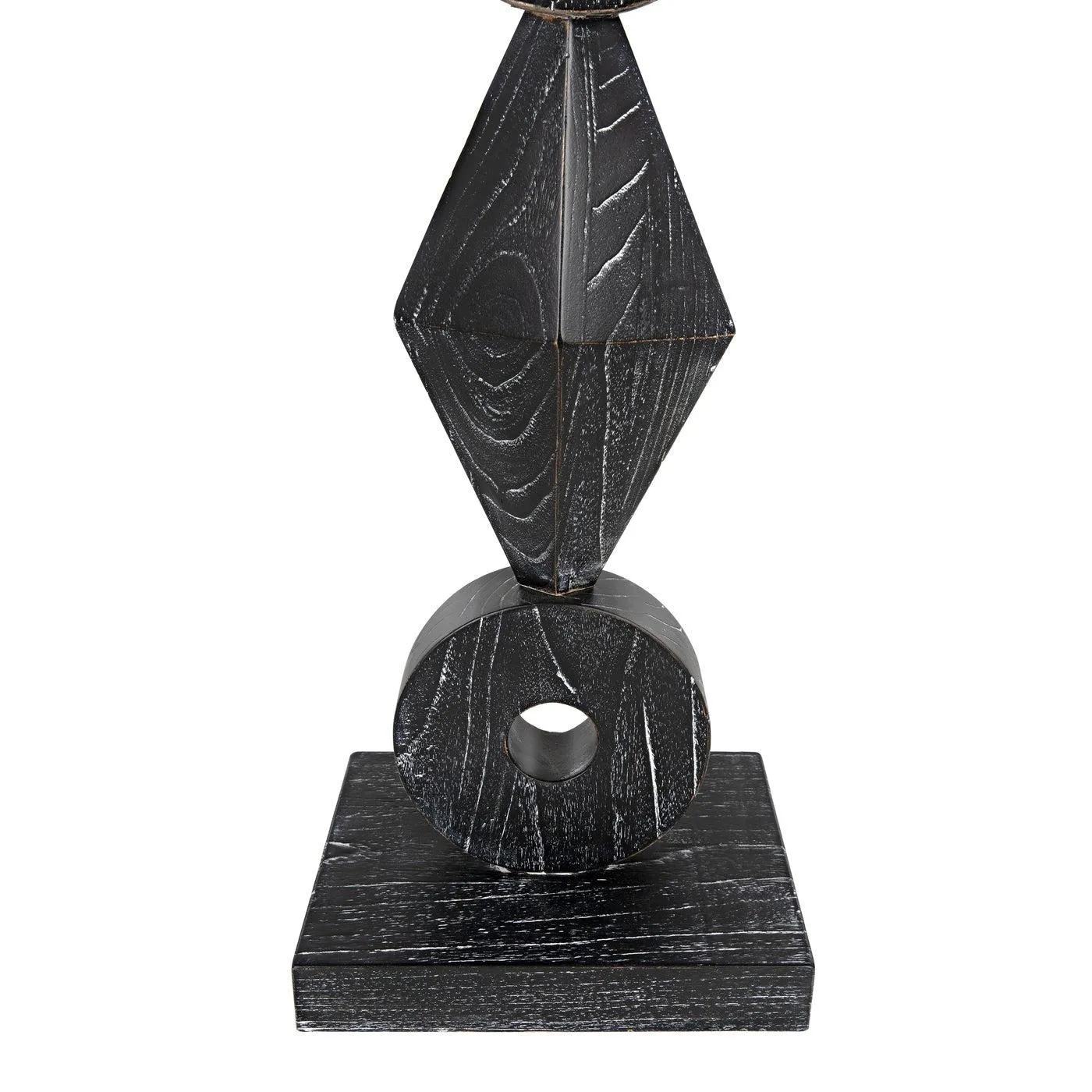 Totem Sculpture, Cinder Black
