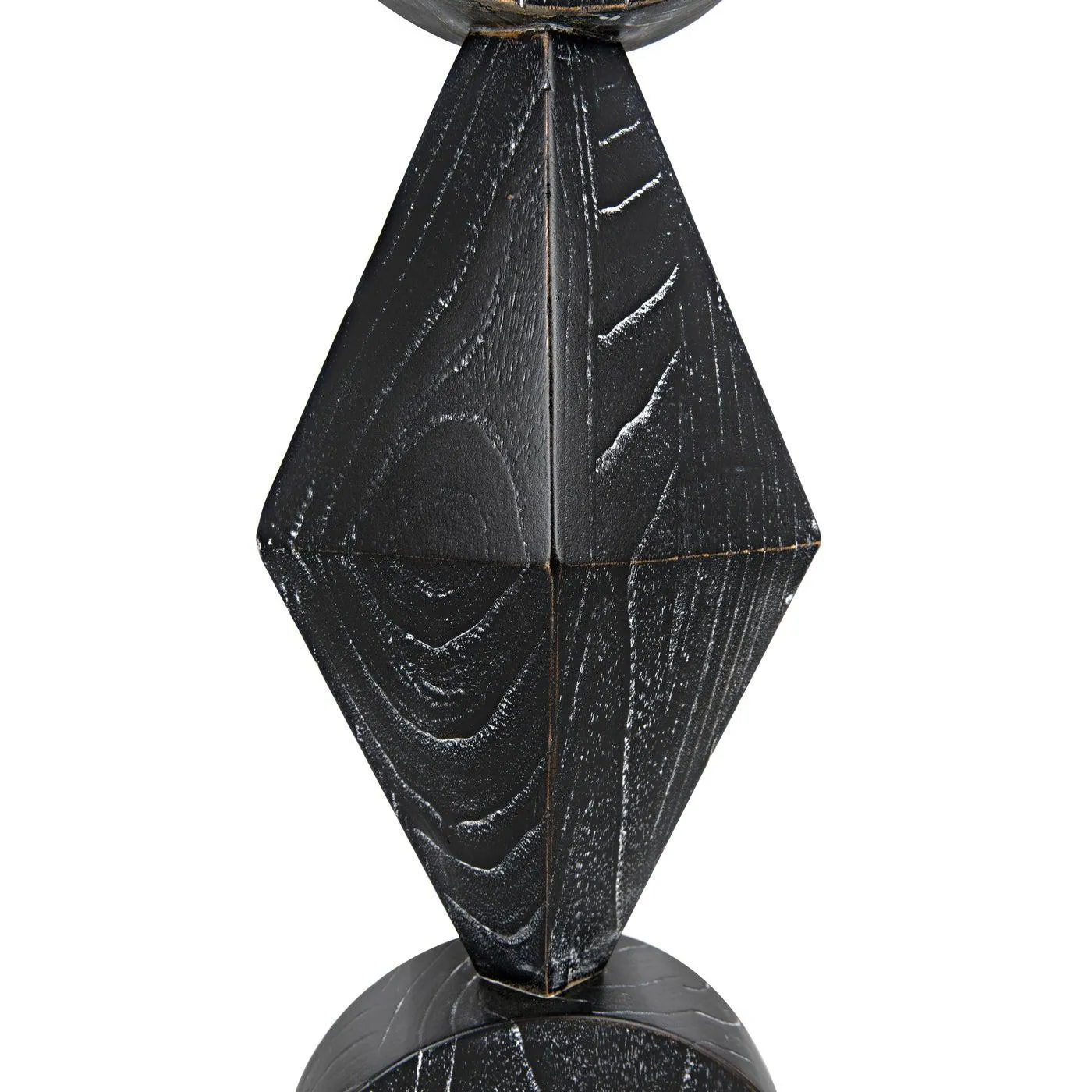 Totem Sculpture, Cinder Black