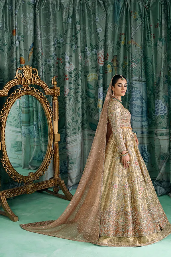 Traditional Pishwas and Lehenga Bridal Wedding Dress