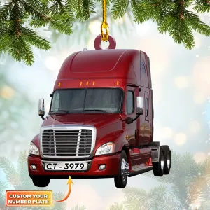 Trucker 1 - Shaped Ornament